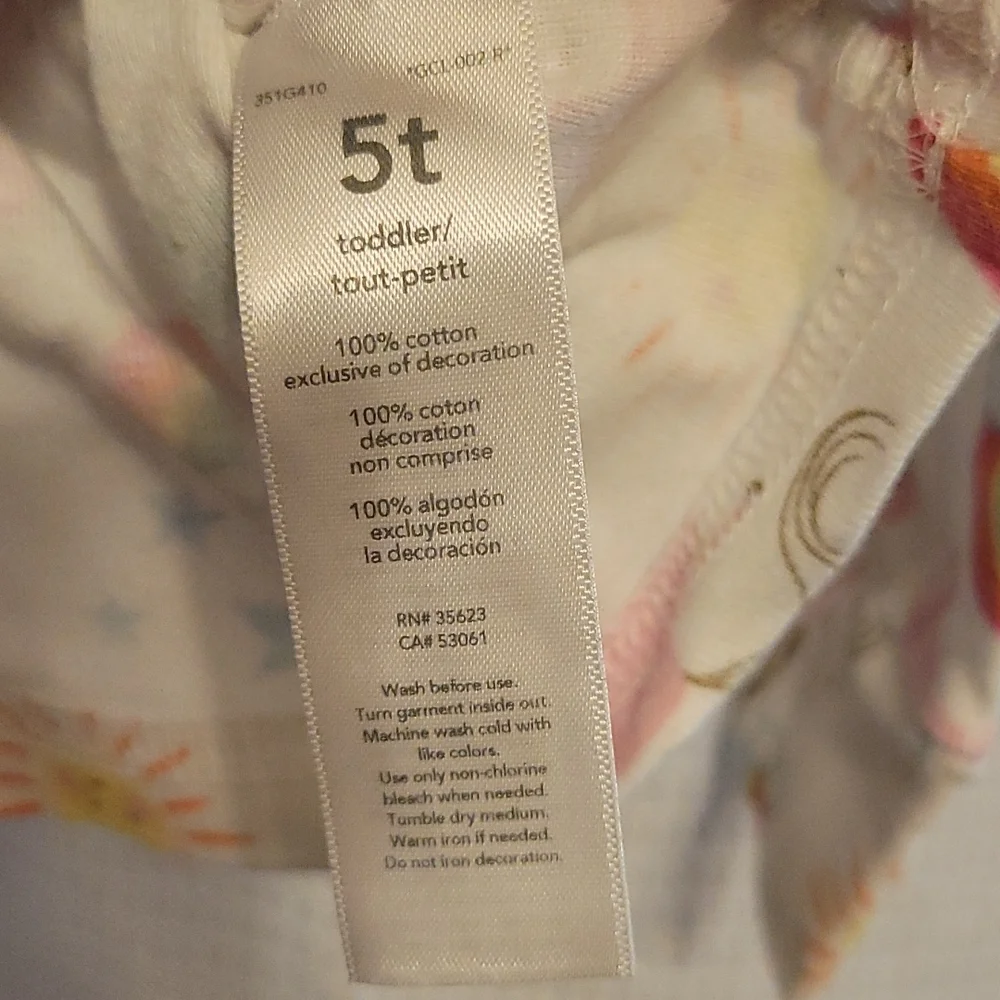 Carter's Unicorn Pajama Shirt
